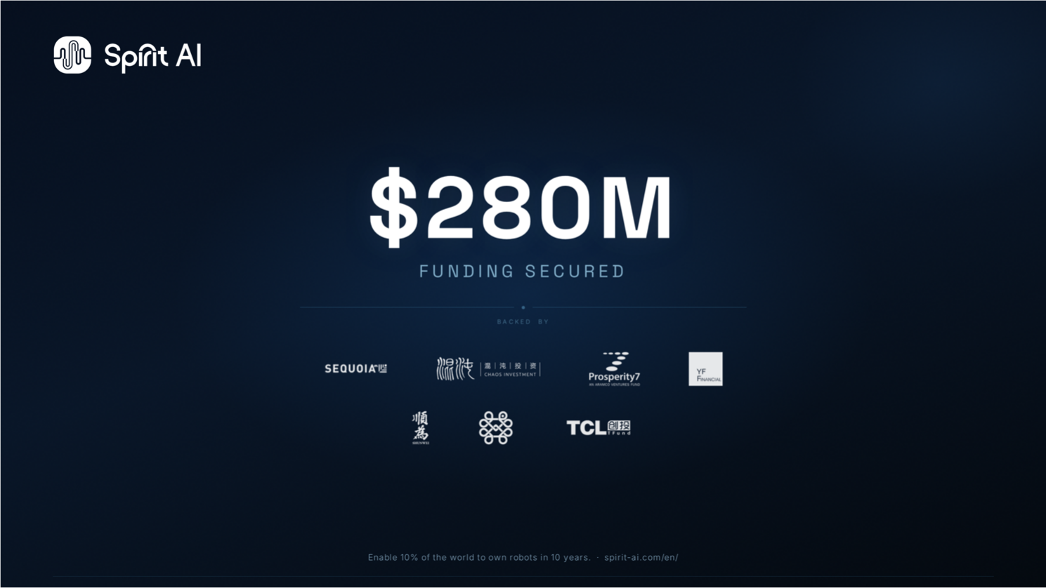 Spirit AI Lands $280M to Scale Embodied AI Through “Dirty Data”